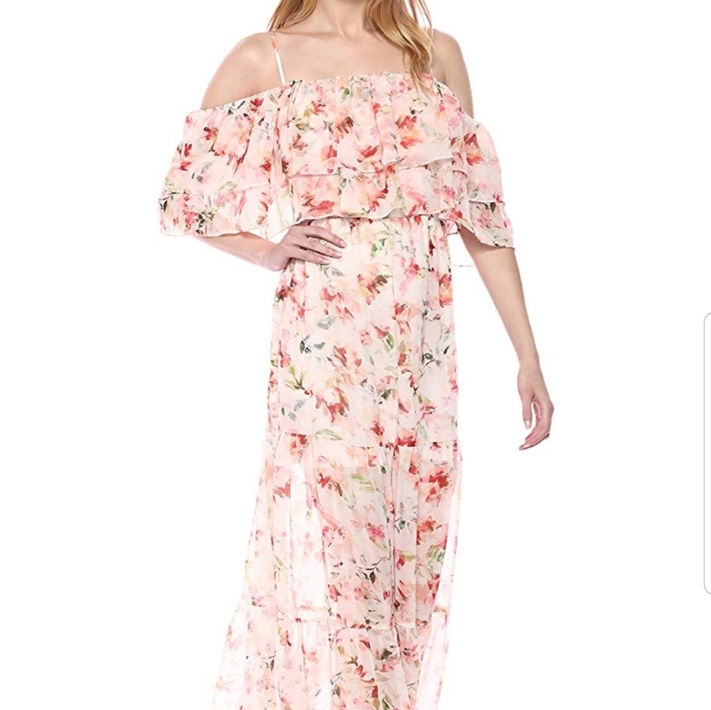 RVSP BB Dakota Floral Ruffle Dress